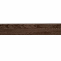 W-STEP || szegélyléc laminált padlóhoz, sötét tölgy mintás, 2400x60x15 mm