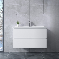 Catania || White fürdőszoba szekrény mosdóval 80cm