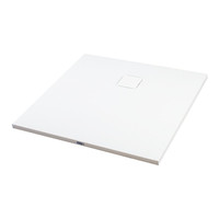 Cagliari || White 80x80x2,6 cm szögletes, SMC zuhanytálca szifonnal