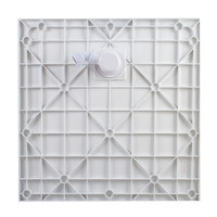 Cagliari || White 80x80x2,6 cm szögletes, SMC zuhanytálca szifonnal