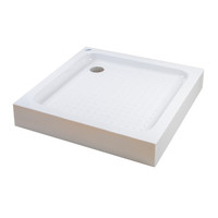 Almagro || 100x100x13,5 cm szögletes, akril zuhanytálca szifonnal szifonnal