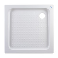 Almagro || 100x100x13,5 cm szögletes, akril zuhanytálca szifonnal szifonnal