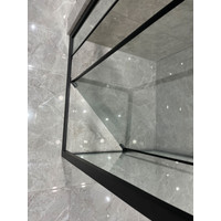 Firenze || zuhanykabin Black 6mm 70 cm, NANO