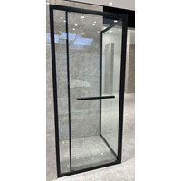 Firenze || zuhanykabin Black 6mm 70 cm, NANO