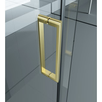 Milano || Duo Gold zuhanykabin 80x120, 195cm, 8mm, NANO