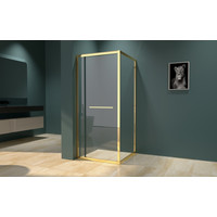 Firenze || zuhanykabin Gold 6mm 80 cm, NANO