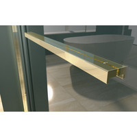 Firenze || zuhanykabin Gold 6mm 80 cm, NANO