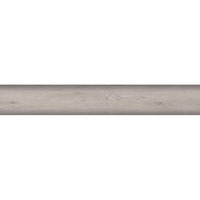 W-STEP || burkolatváltó kiegyenlítő SPC padlóhoz, szürke tölgy mintás, 2400x43x10 mm
