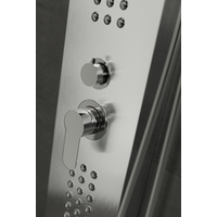 Alegre || Silver zuhanypanel, rozsdamentes acél