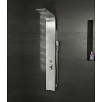 Bologna || Silver zuhanypanel, rozsdamentes acél