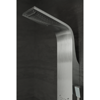 Bologna || Silver zuhanypanel, rozsdamentes acél