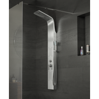 Bologna || Silver zuhanypanel, rozsdamentes acél
