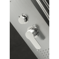 Merin || Silver zuhanypanel, rozsdamentes acél