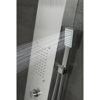 Merin || Silver zuhanypanel, rozsdamentes acél