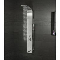 Merin || Silver zuhanypanel, rozsdamentes acél