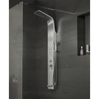 Merin || Silver zuhanypanel, rozsdamentes acél
