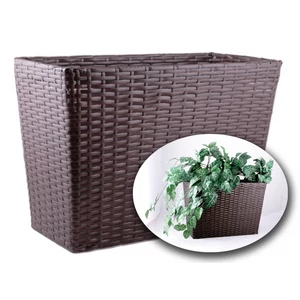 Polyrattan téglalap doboz II