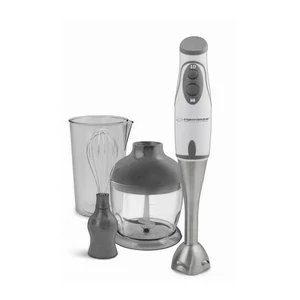 Esperanza || EKM003E PESTO 450W Rozsdamentes acél szürke/fehér botmixer szett