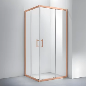 Motril || Rose Gold zuhanykabin 80x80 190cm, 6mm, NANO