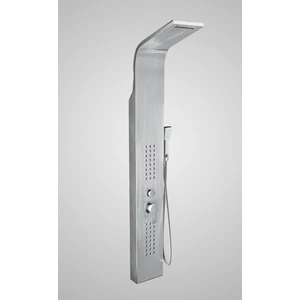 Alegre || Silver zuhanypanel, rozsdamentes acél