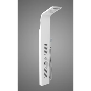 Alegre || White zuhanypanel, rozsdamentes acél