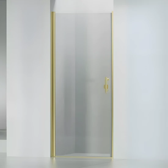 Madeira || Gold 80 nyíló zuhanyajtó, 190cm, 6mm, NANO