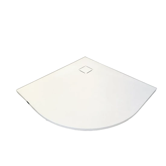 Cagliari White 80x80x2,6 cm íves, SMC zuhanytálca