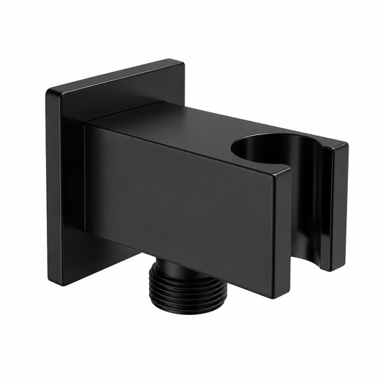 Boise || Flat Black zuhanyfej tartó