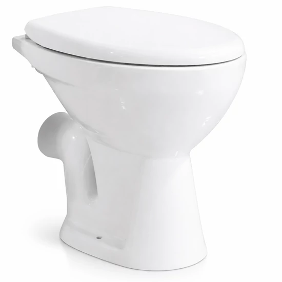 CORI || mélyöblítéses WC csésze, kerámia, fehér, hátsó kifolyású