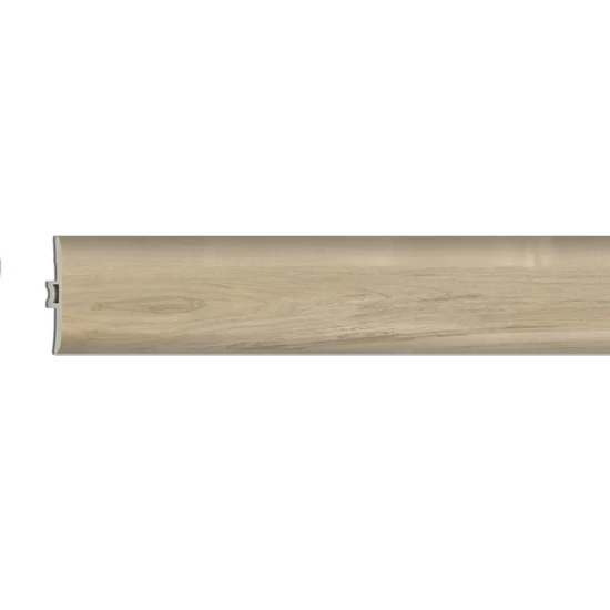 W-STEP || burkolatváltó SPC padlóhoz, ragasztható, juhar mintás, 2400x46x7 mm
