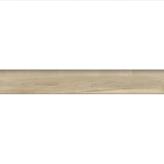 W-STEP || szegélyléc SPC padlóhoz, juhar mintás, 2400x80x14 mm