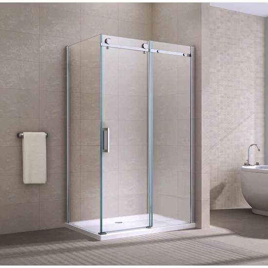 Milano Duo zuhanykabin 90x90, 195cm, 8mm