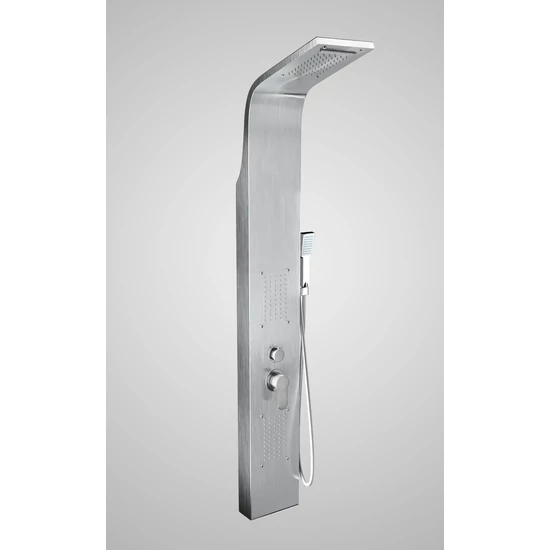 Bologna Silver zuhanypanel, rozsdamentes acél Bologna Silver zuhanypanel, rozsdamentes acél