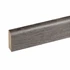 W-STEP || szegélyléc laminált padlóhoz, fehér tölgy mintás, 2400x60x15 mm
