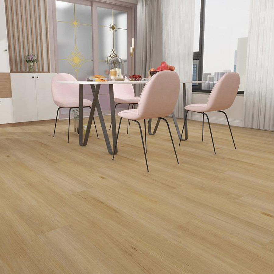 W-STEP || SPC vinyl padló, világos tölgy mintás, 1220x183x5 mm