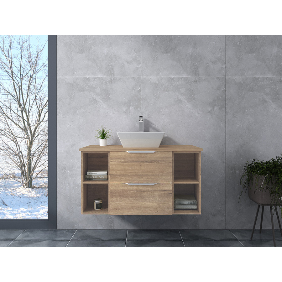 Rennes || Sonoma fürdőszoba szekrény mosdóval