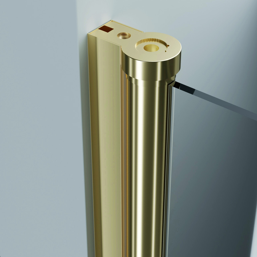 Westy || Gold 80 kétszárnyú nyíló zuhanyajtó, 195cm, 6mm, NANO