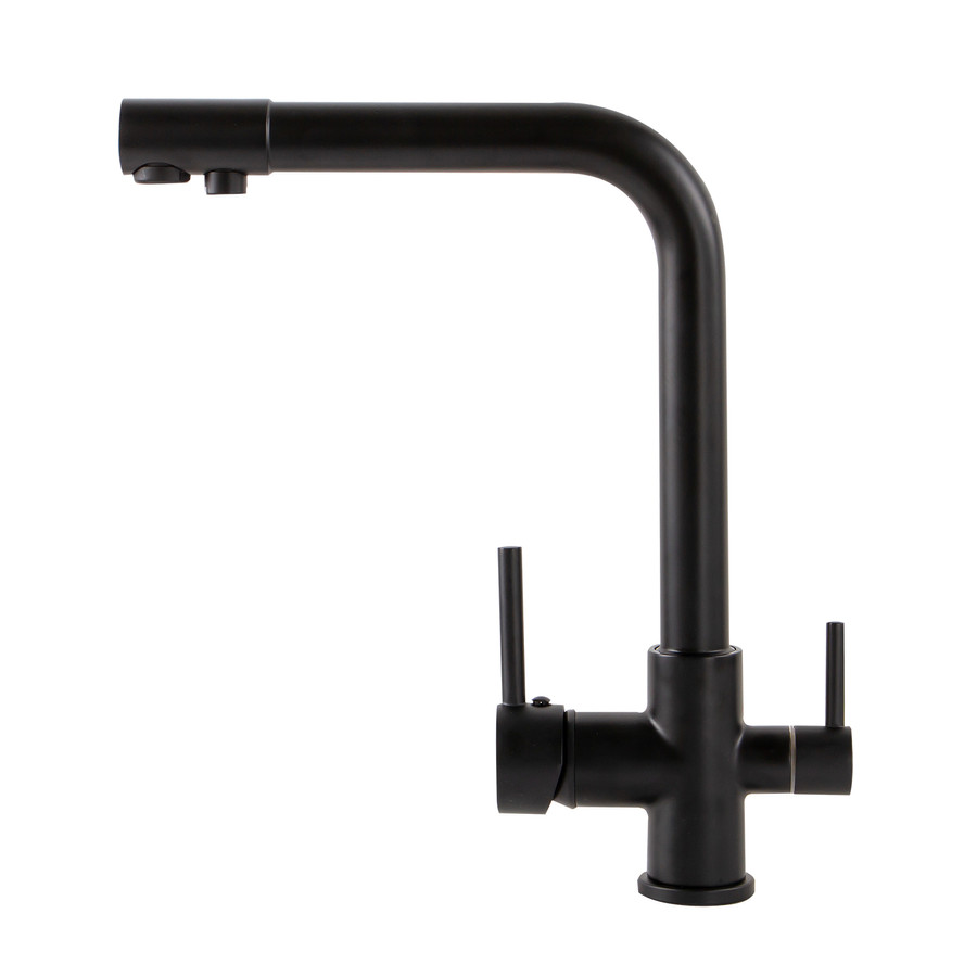 Portland || Black 3 utas konyhai csaptelep vízszűrő berendezéshez