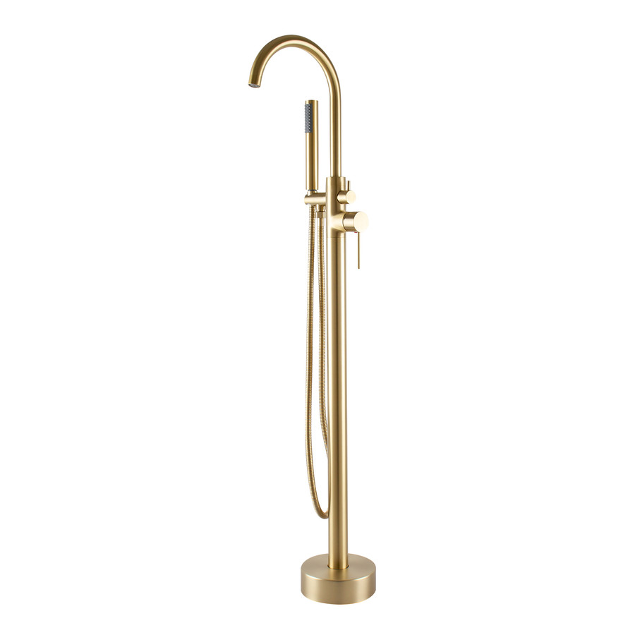 Korfu || Rose Gold szabadon álló kádtöltő csaptelep