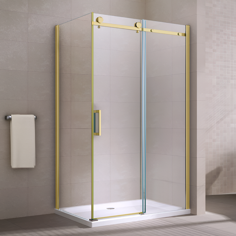 Milano || Duo Gold zuhanykabin 80x120, 195cm, 8mm, NANO