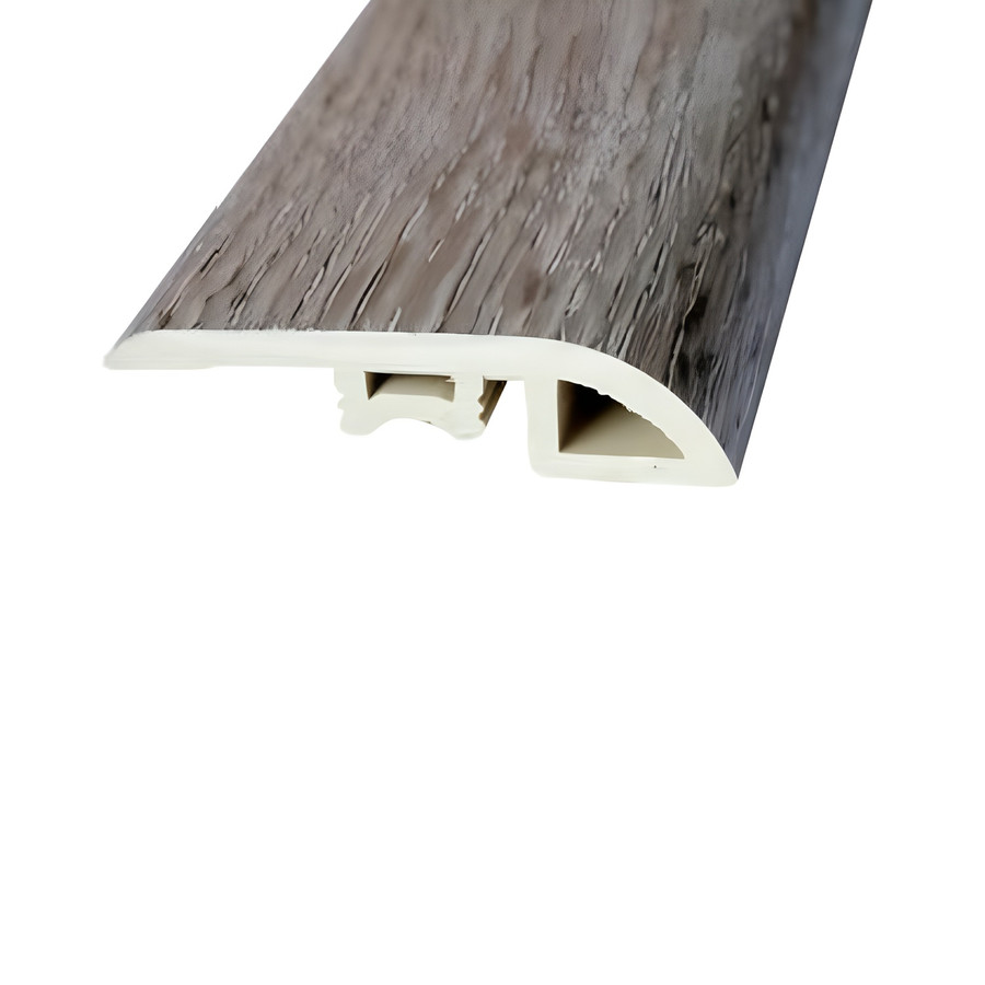 W-STEP || burkolatváltó kiegyenlítő SPC padlóhoz, rusztikus tölgy mintás, 2400x43x10 mm