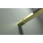 Kép 4/6 - Rochelle || Gold zuhanypolc és törölközőtartó zuhanyfalhoz, 140 cm