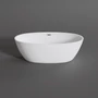 Kép 1/4 - OVAL || szabadon álló fürdőkád, fehér, 155x80x58 cm