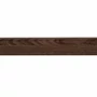 Kép 2/3 - W-STEP szegélyléc laminált padlóhoz, sötét tölgy mintás, 2400x60x15 mm