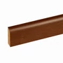 Kép 1/3 - W-STEP || szegélyléc laminált padlóhoz, sötét tölgy mintás, 2400x60x15 mm