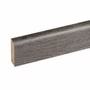 Kép 1/3 - W-STEP || szegélyléc laminált padlóhoz, fehér tölgy mintás, 2400x60x15 mm