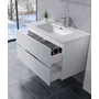 Kép 2/5 - Catania White fürdőszoba szekrény mosdóval 60cm