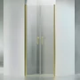 Kép 1/4 - Westy || Gold 80 kétszárnyú nyíló zuhanyajtó, 195cm, 6mm, NANO
