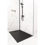 Kép 8/12 - Cagliari || Black 80x100x2,6 cm szögletes, SMC zuhanytálca szifonnal