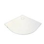 Kép 1/5 - Cagliari White 80x80x2,6 cm íves, SMC zuhanytálca